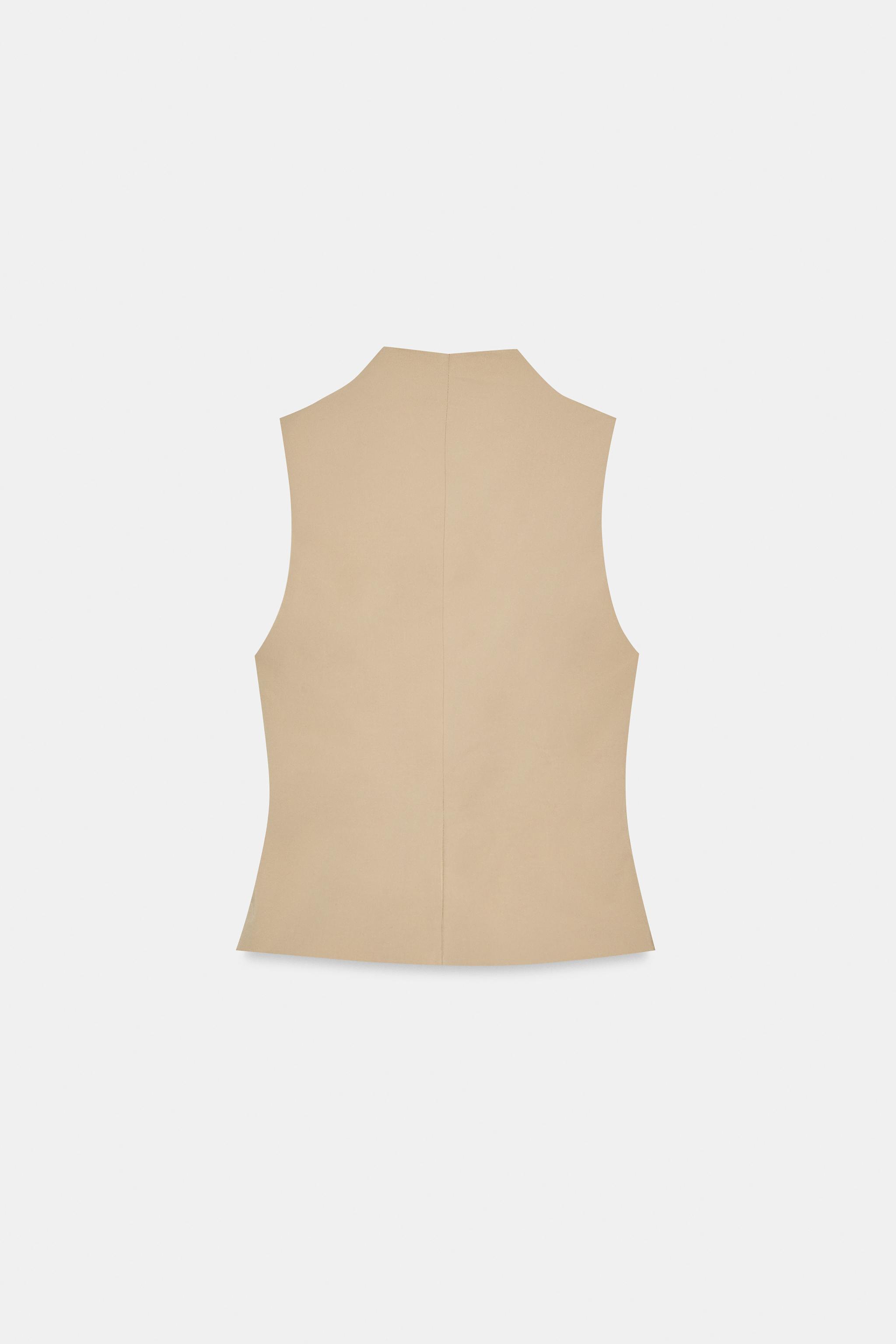 ELASTIC BUTTON TOP